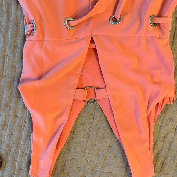 Coral party dress - Picture 2 of 3